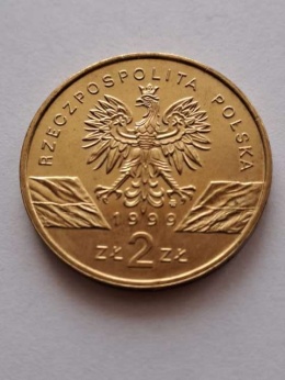 2 zł Wilk 1999 r