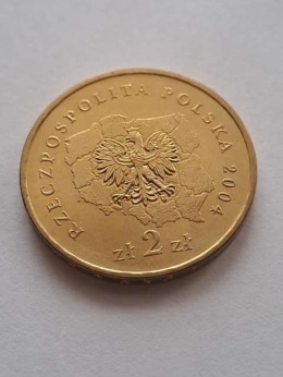 2 zł Województwo Śląskie 2004 r z woreczka
