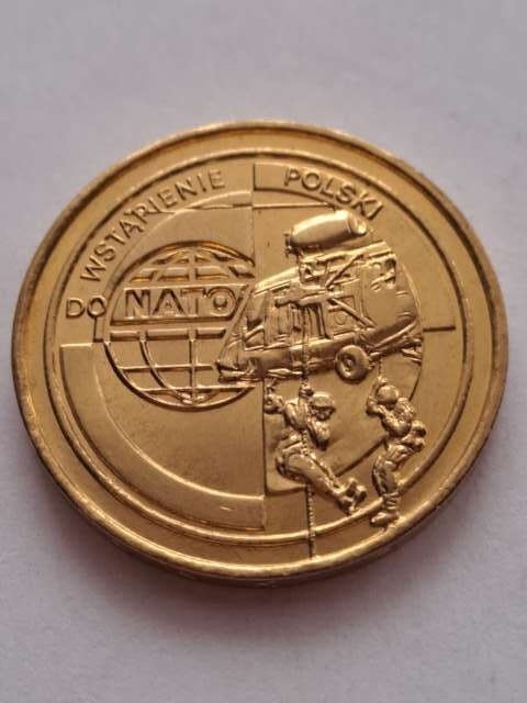 2 zł Wstąpienie Polski Do NATO 1999 r