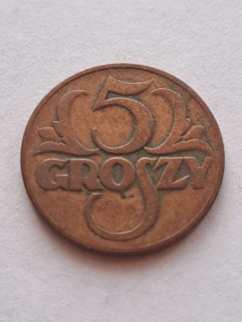 5 groszy 1928 r
