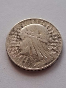5 zł Głowa Kobiety 1932 r