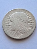 5 zł Głowa Kobiety 1933 r
