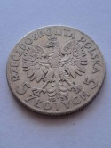 5 zł Głowa Kobiety 1933 r