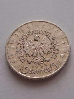 5 zł Józef Piłsudski 1935 r
