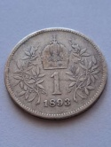 Austria 1 Korona Franciszek Józef I 1893 r