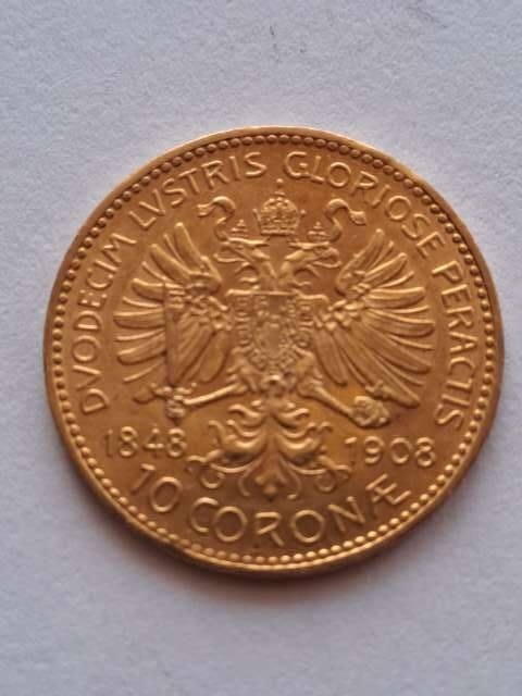 Austria 10 Koron 1848 - 1908 r