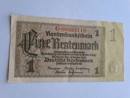 Banknot 1 marka 1923 r seria G