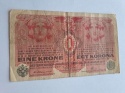 Banknot 1 korona 1916 r seria N