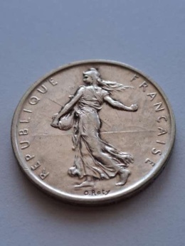 Francja 5 Franków 1960 r