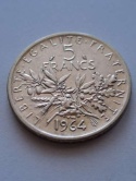 Francja 5 Franków 1964 r