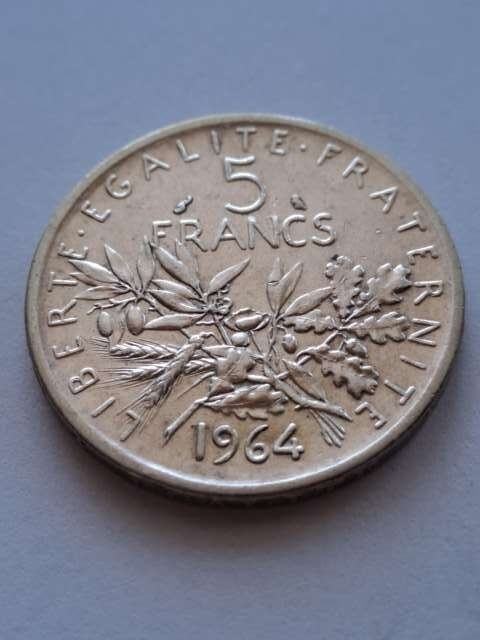 Francja 5 Franków 1964 r