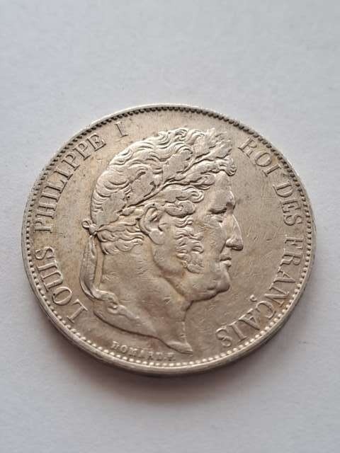 Francja 5 Franków Louis Philippe I 1844 r