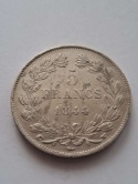 Francja 5 Franków Louis Philippe I 1844 r