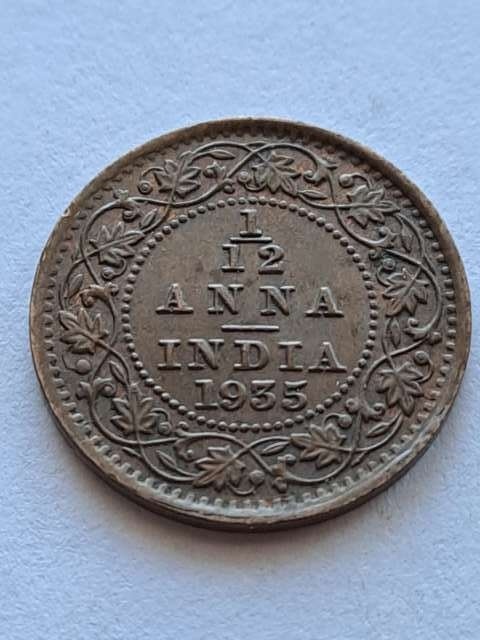Indie 1/12 Anny Jerzy V 1935 r