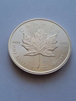 Kanada 5 Dolarów Liść 2014 r