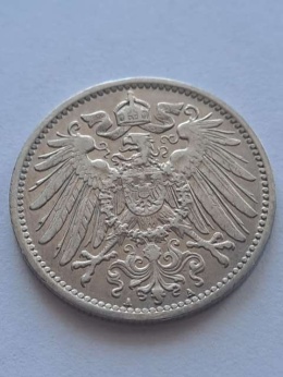 Niemcy 1 Marka Wilhelm II 1908 r A