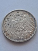 Niemcy 1 Marka Wilhelm II 1907 r E