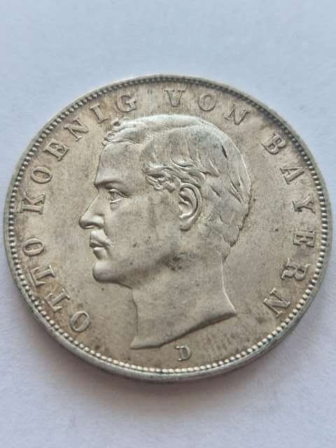 Niemcy 3 Marki Bayern 1910 r