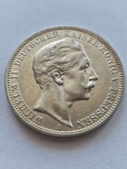 Niemcy 3 Marki Prusy 1910 r