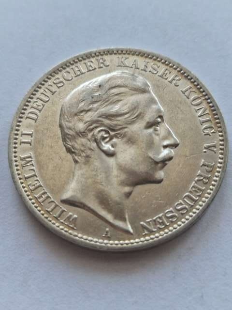 Niemcy 3 Marki Prusy 1910 r