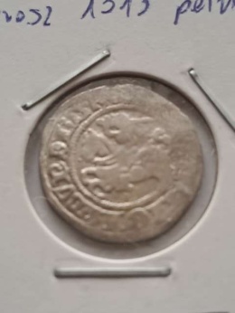 Półgrosz Wilno Zygmunt I Stary 1513 r