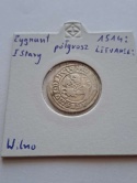 Półgrosz Wilno Zygmunt I Stary 1514 r