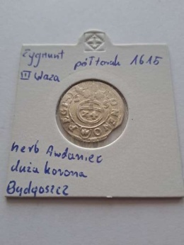 Półtorak Zygmunt III Waza 1615 r