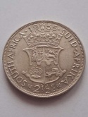 Suid Afrika 2.1/2 Elżbieta II 1955 r