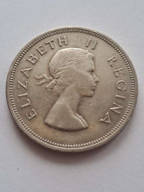 Suid Afrika 2.1/2 Elżbieta II 1955 r
