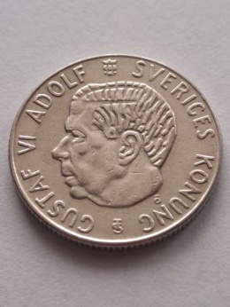 Szwecja 1 Korona Gustaf VI 1961 r