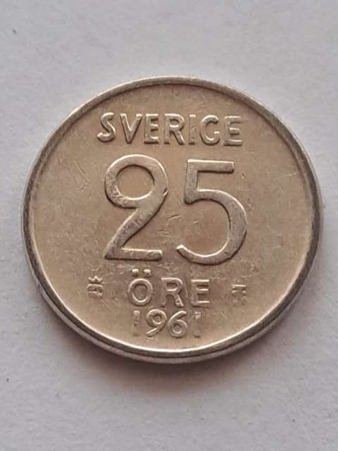Szwecja 25 Ore 1961 r