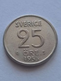Szwecja 25 Ore 1955 r