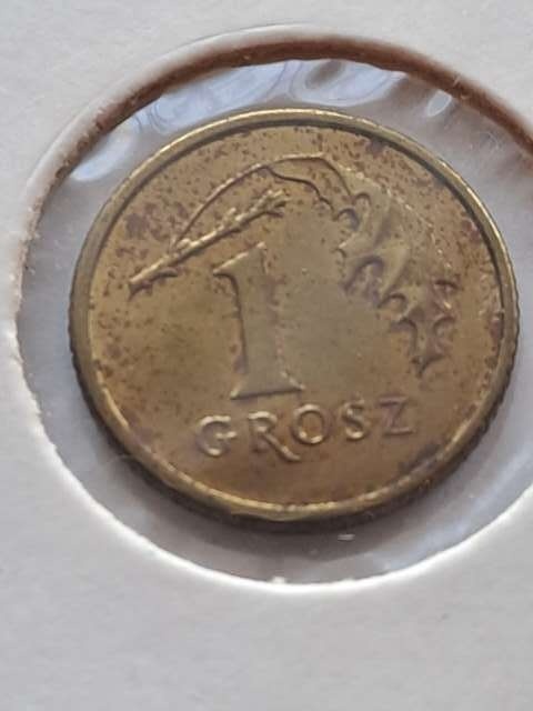 Polska 1 grosz 2002 r