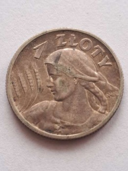 1 zł Żniwiarka 1925 r