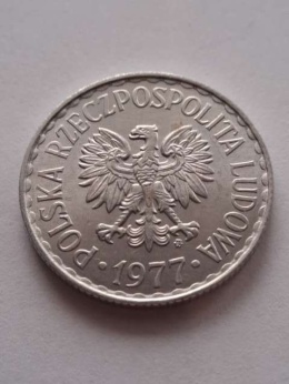 1 złoty 1977 r