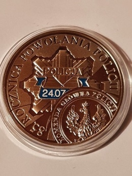 10 zł 85 Lat Policji 2004 r