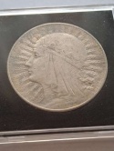 10 zł Głowa Kobiety 1932 r znak