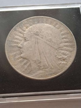 10 zł Głowa Kobiety 1932 r znak