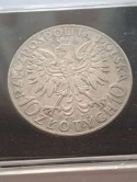 10 zł Głowa Kobiety 1932 r znak