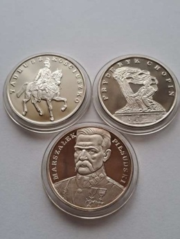 100 tyś Mały Tryptyk 1990 r zestaw 3 szt