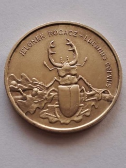 2 zł Jelonek Rogacz 1997 r