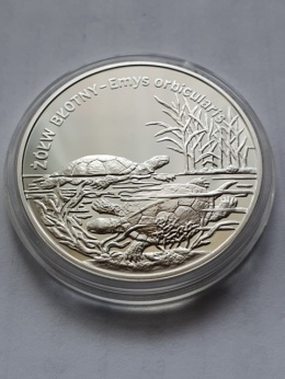 20 zł Żółw Błotny 2002 r
