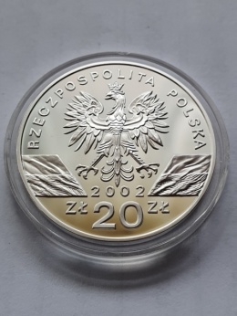 20 zł Żółw Błotny 2002 r