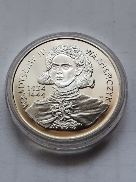 200 tys Władysław III Warneńczyk 1992 r popiersie