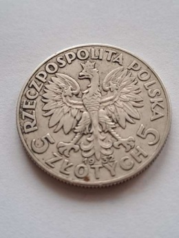 5 zł Głowa Kobiety 1932 r