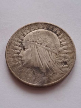 5 zł Głowa Kobiety 1933 r