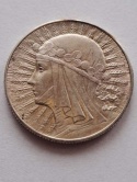 5 zł Głowa Kobiety 1934 r