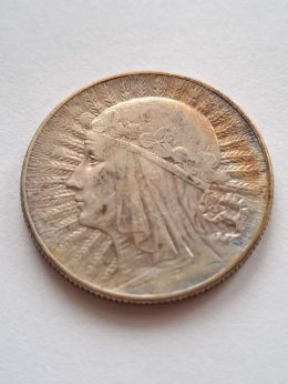 5 zł Głowa Kobiety 1934 r