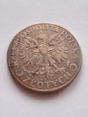 5 zł Głowa Kobiety 1934 r