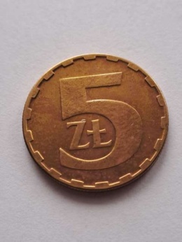 5 złotych 1986 r